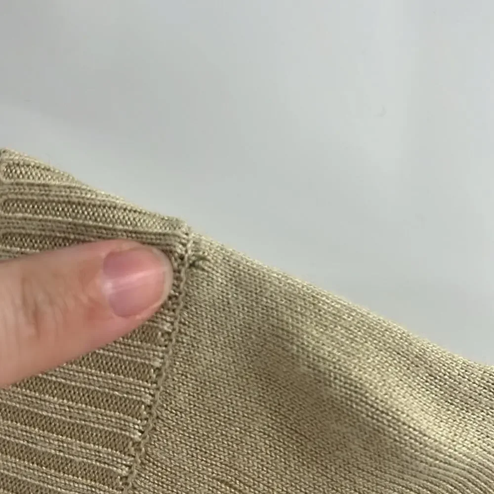 Alfani Men's Knit Sweater - Pale Khaki - Medium - New with tags